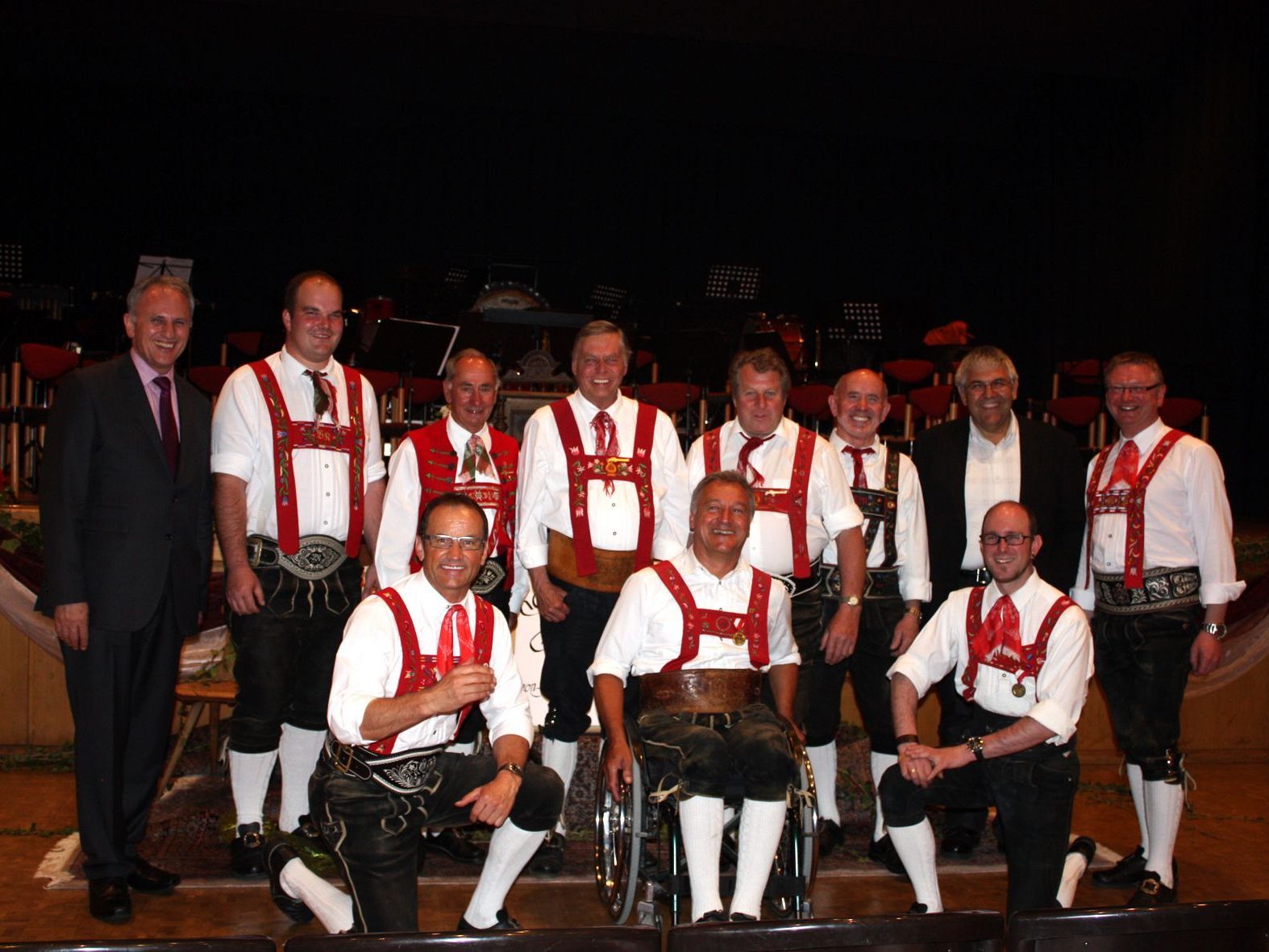 Die geehrten Mitglieder der Trachtenkapelle Riezlern. Die geehrten Mitglieder der Trachtenkapelle Riezlern.