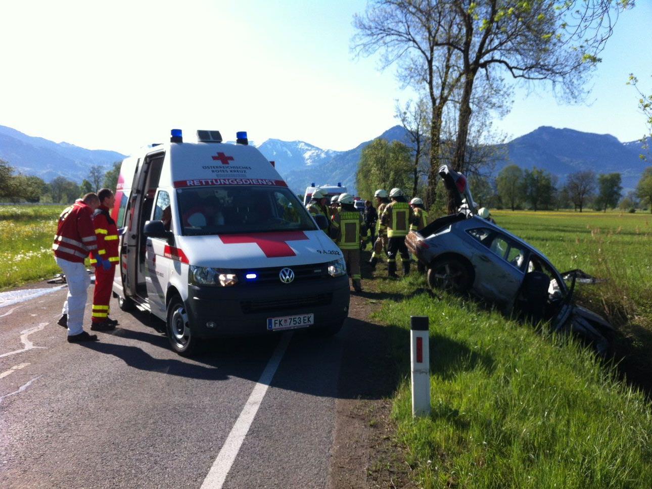 Pkw-Unfall am Dienstagmorgen in Dornbirn forderte einen Verletzten