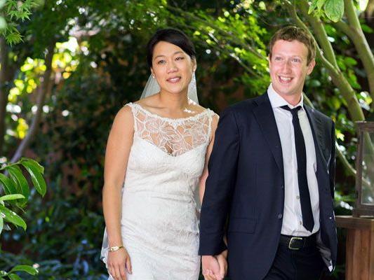 Marc Zuckerberg ehelichte seine längjährige Lebensgefährtin Priscilla Chan.