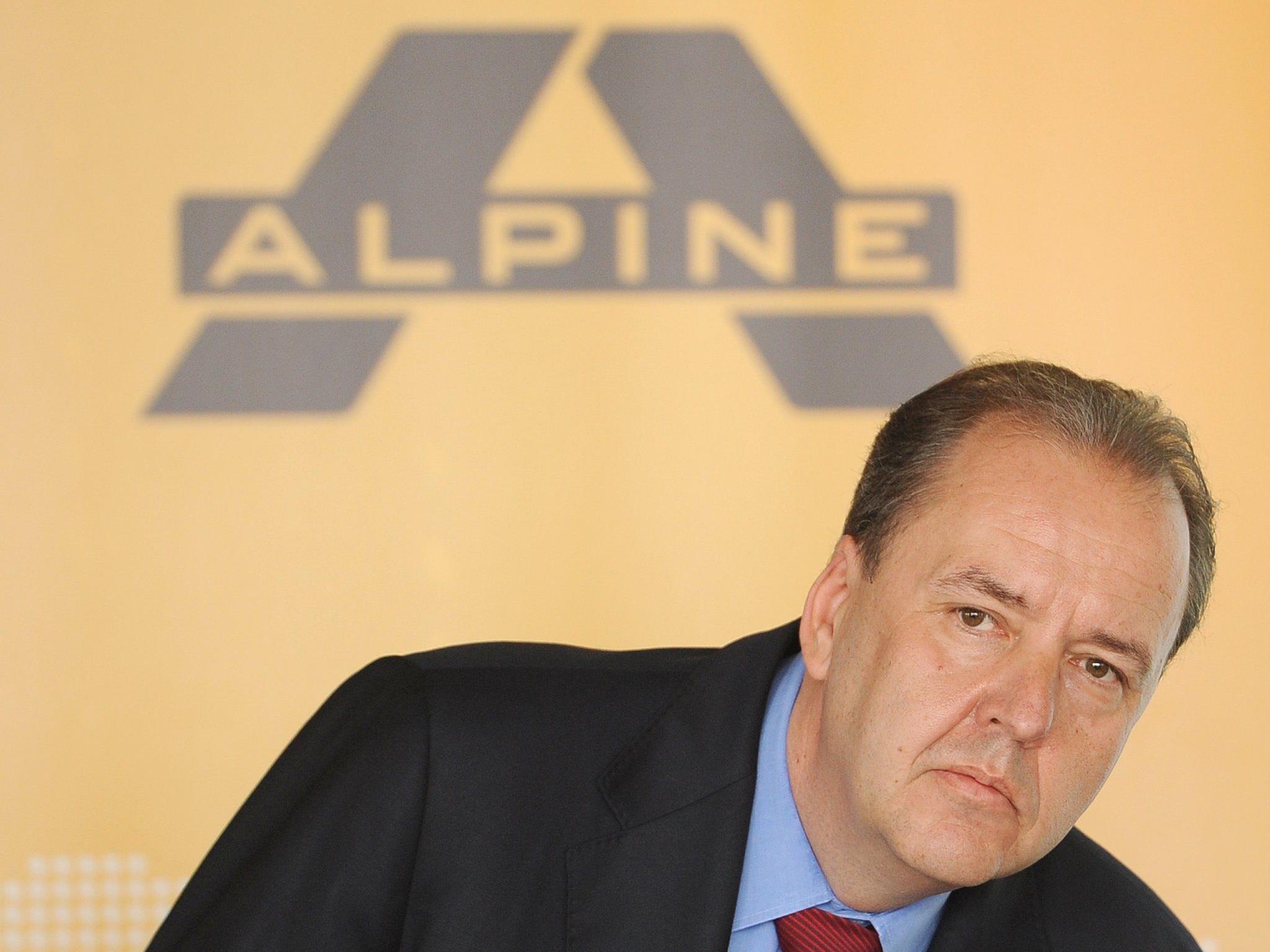 Alpine-Chef Johannes Dotter bei einer Pressekonferenu am 7. Mai in Wien.