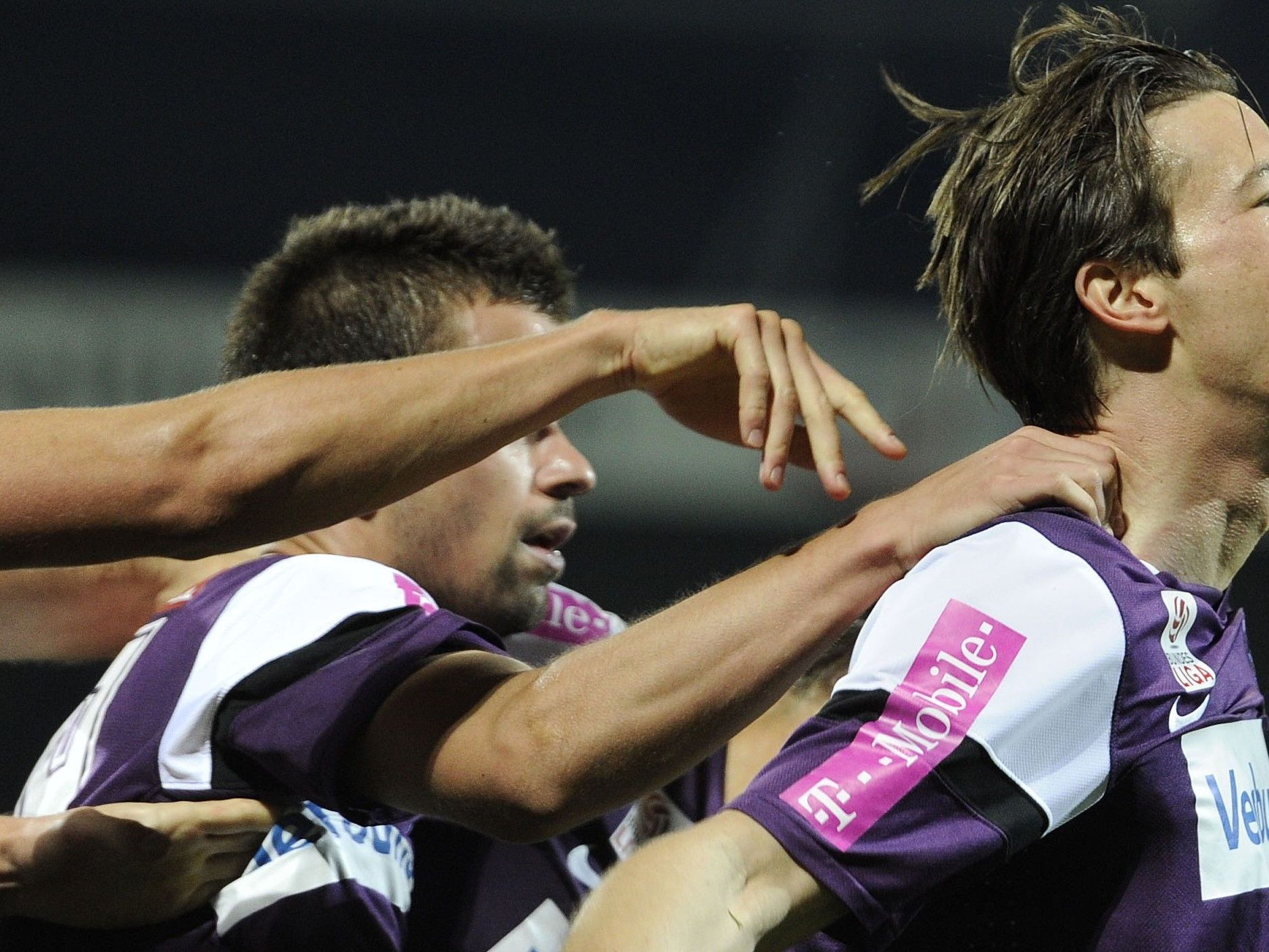 Souveräner Sieg der Wiener Austria über Wiener Neustadt. Souveräner Sieg der Wiener Austria über Wiener Neustadt.