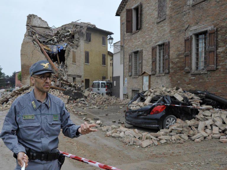 Das Erdbebengebiet im Norden Italiens kommt nicht zur Ruhe.