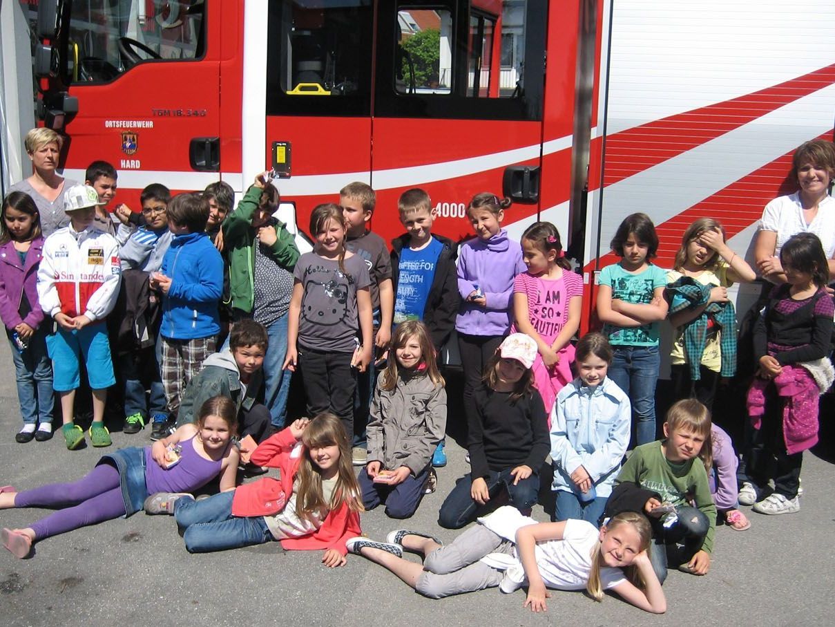 Schüler der VS Markt erlebten einen tollen "Feuerwehrvormittag". Schüler der VS Markt erlebten einen tollen "Feuerwehrvormittag".