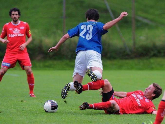 FC Au trifft auf den Topfavorten FC Lustenau Amateure.