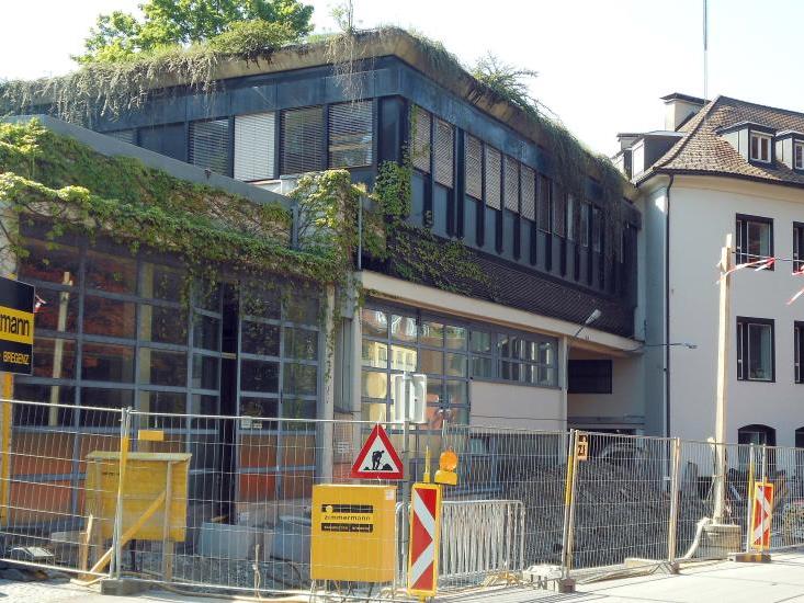 Die ehemalige Rotationsdruckerei der VN wird zu einem modernen Wohn- und Geschäftshaus umgebaut.
