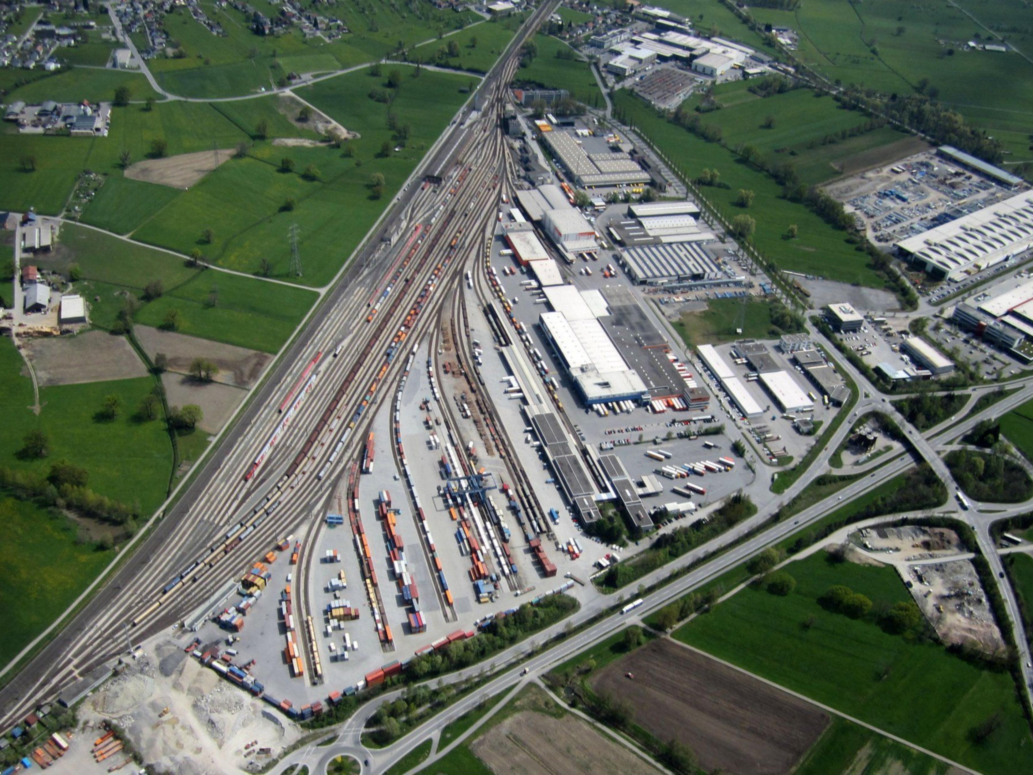Wolfurt und Lauterach gaben eine Studie zur Nutzung des Güterbahnhof-Umfeldes in Auftrag.