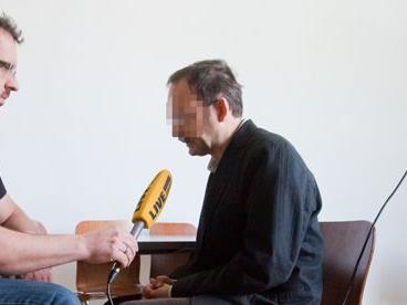 Der Hauptangeklagte Jürgen H. im Interview mit VOL.AT-Reporter Sascha Schmidt.