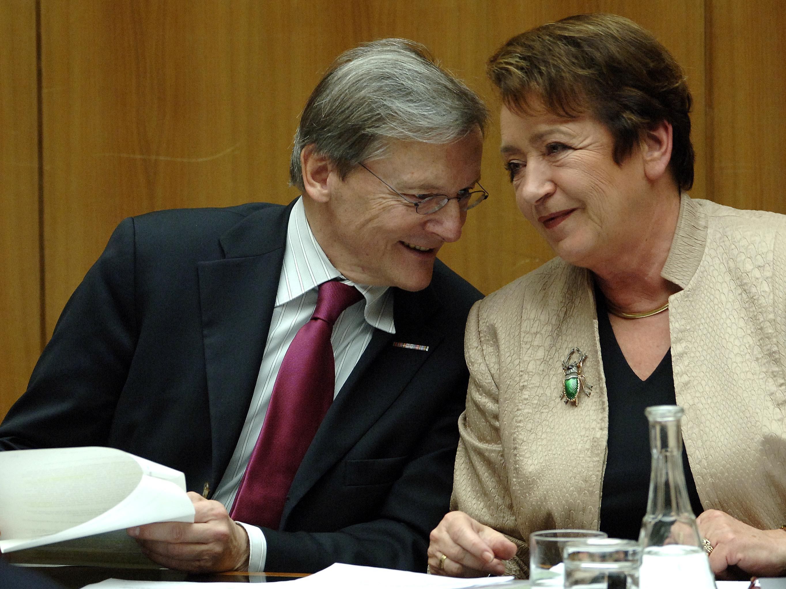 Liesl Gehrer und Wolfgang Schüssel verstanden sich prächtig. Liesl Gehrer und Wolfgang Schüssel verstanden sich prächtig.