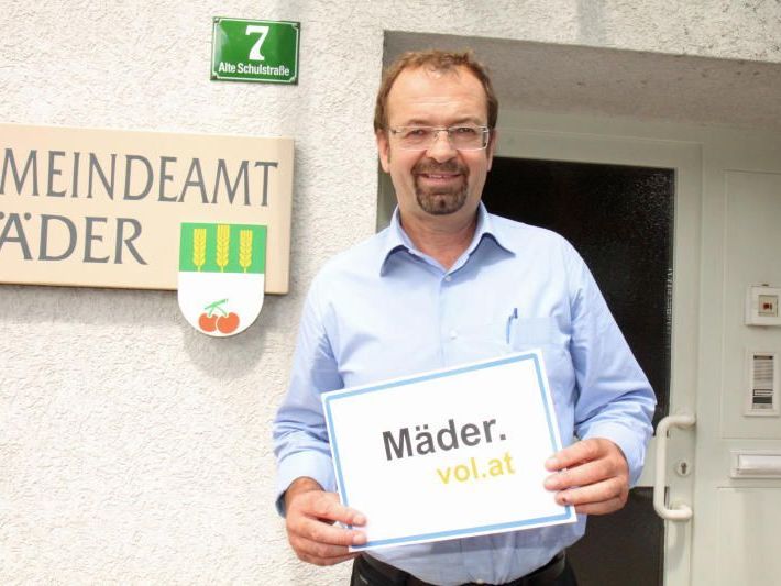 Der Bürgermeister von Mäder im VOL.AT-Interview Der Bürgermeister von Mäder im VOL.AT-Interview