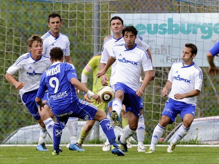 Andelsbuch und Röhtis trennten sich mit einem 1:1-Unentschieden. Andelsbuch und Röhtis trennten sich mit einem 1:1-Unentschieden.