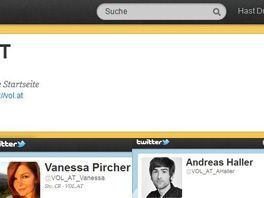 Sie können den VOL.AT-Redakteuren jetzt auch auf Twitter folgen.