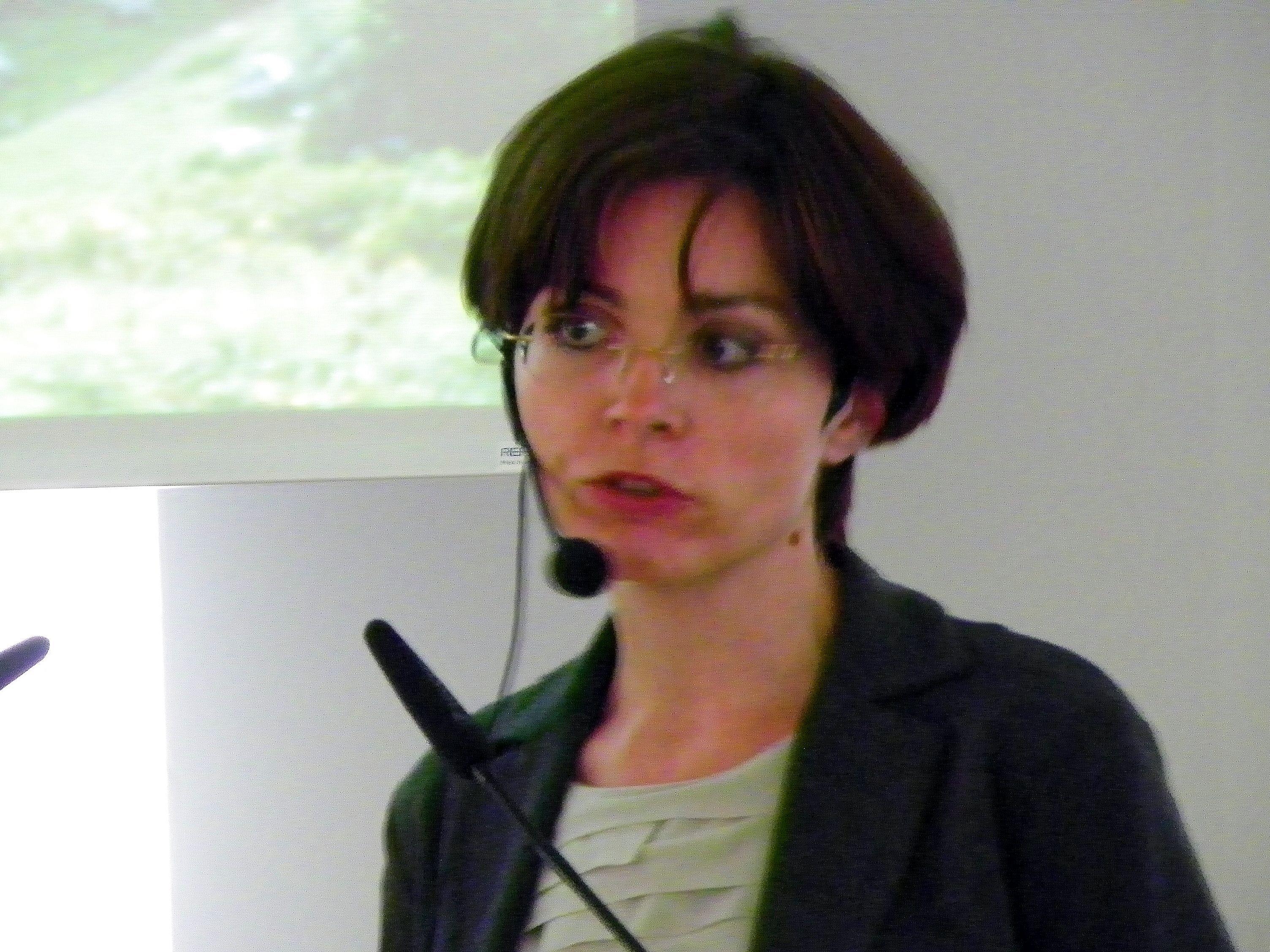 Biologin Carolina Walde
