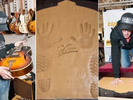 Joe Bonamassa hat jetzt einen Stern in Wien Joe Bonamassa hat jetzt einen Stern in Wien