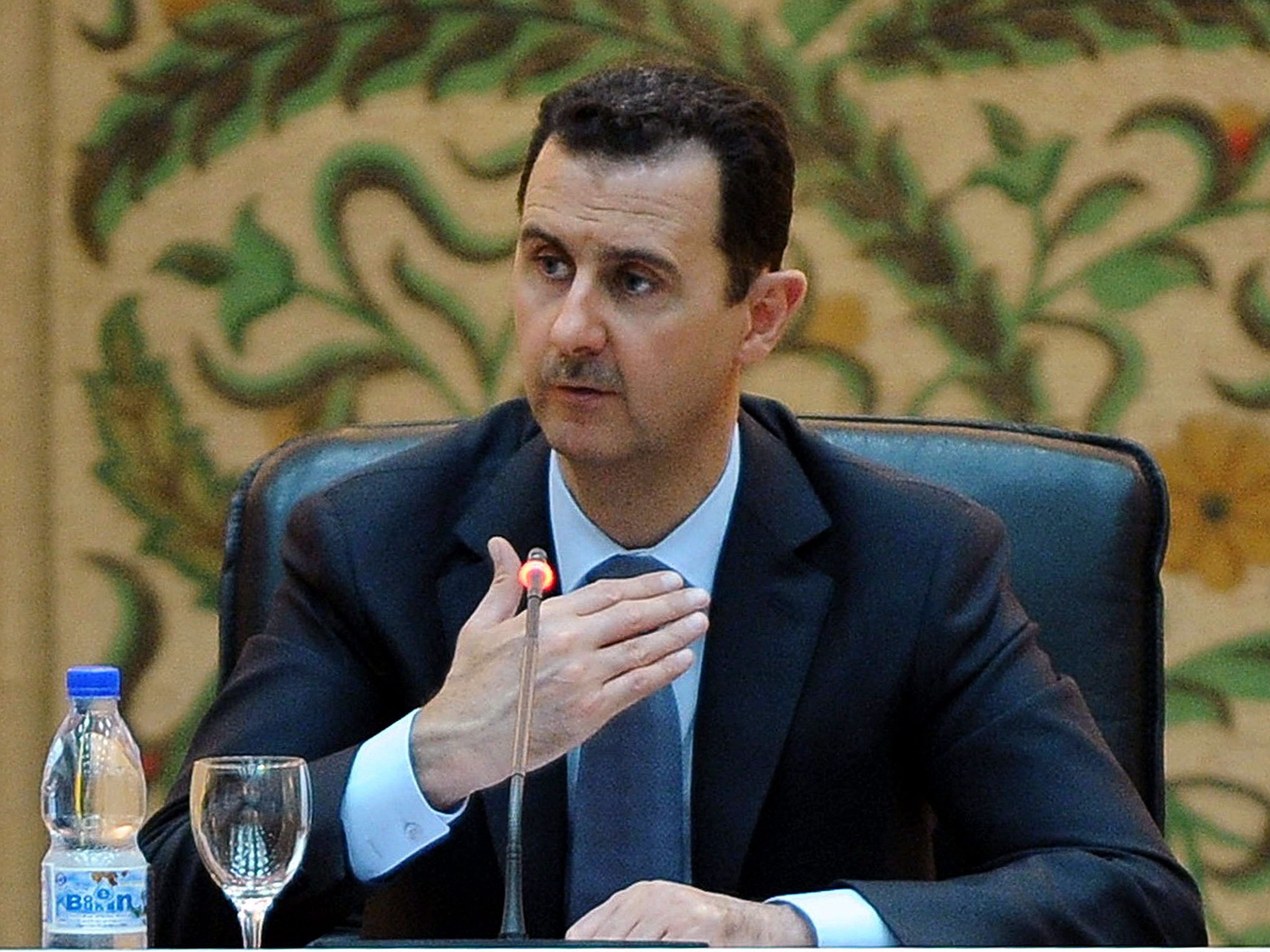Assad will den "Krieg" gewinnen. Assad will den "Krieg" gewinnen.