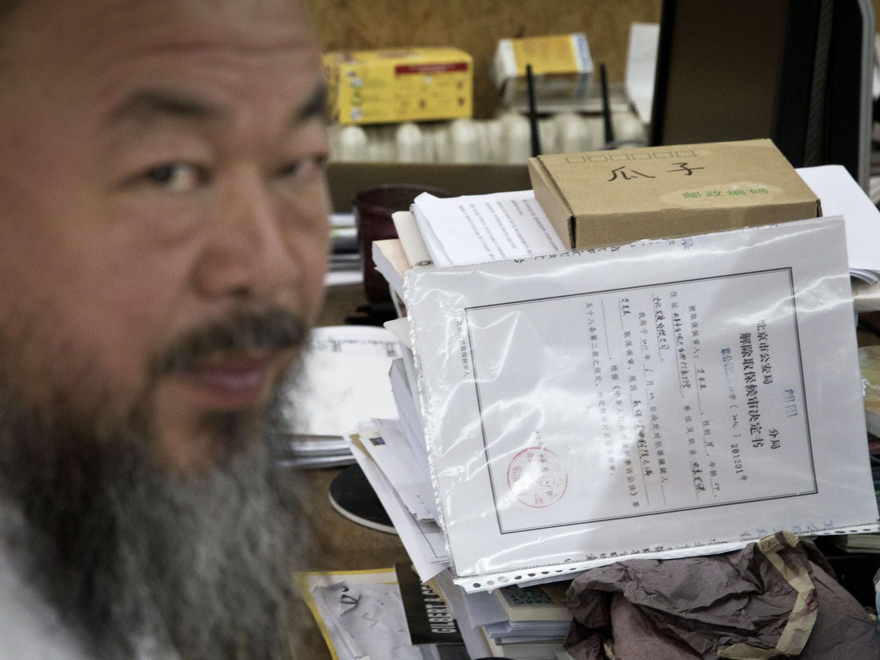 Künstler Ai Weiwei: "Es könnten mehr als 10 Jahre sein."
