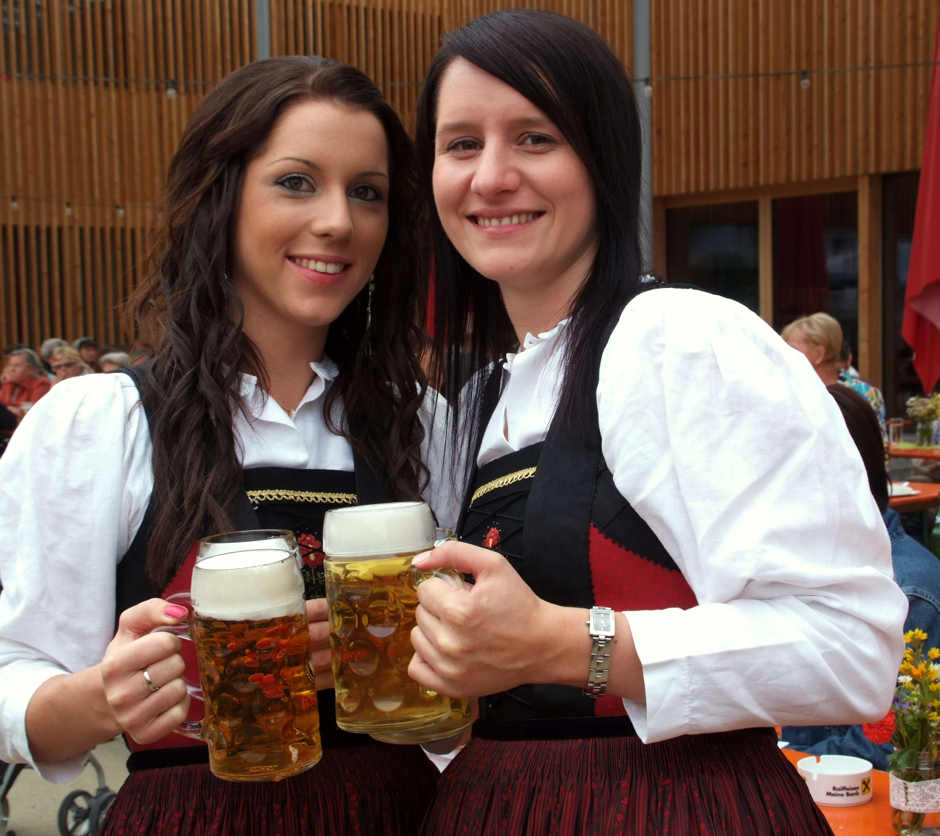 Beim Ludescher Dörflefest ist „Ghörig feschta“ angesagt. Beim Ludescher Dörflefest ist „Ghörig feschta“ angesagt.