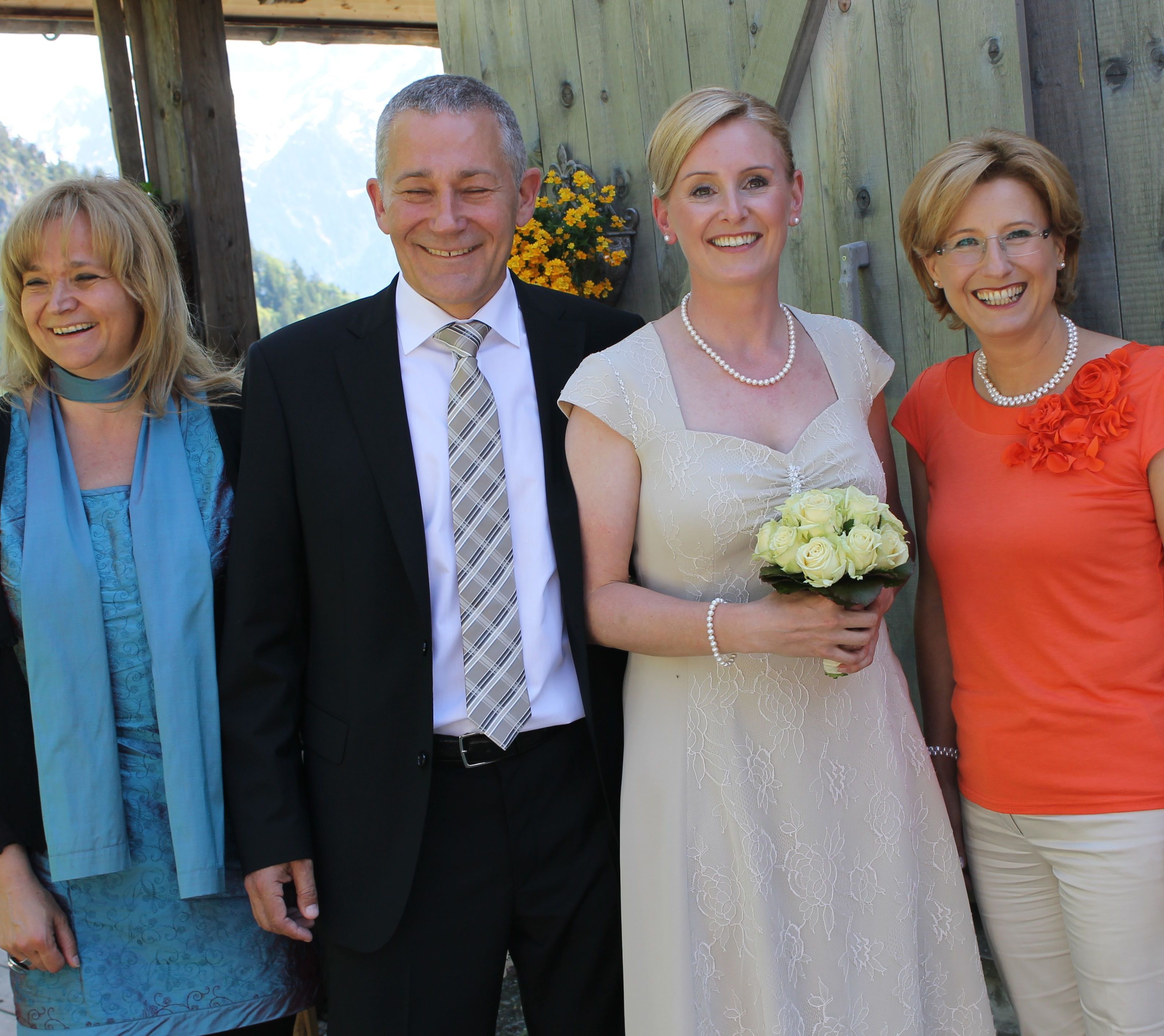 Susanna Troy und Reinhard Schlachter haben geheiratet Susanna Troy und Reinhard Schlachter haben geheiratet