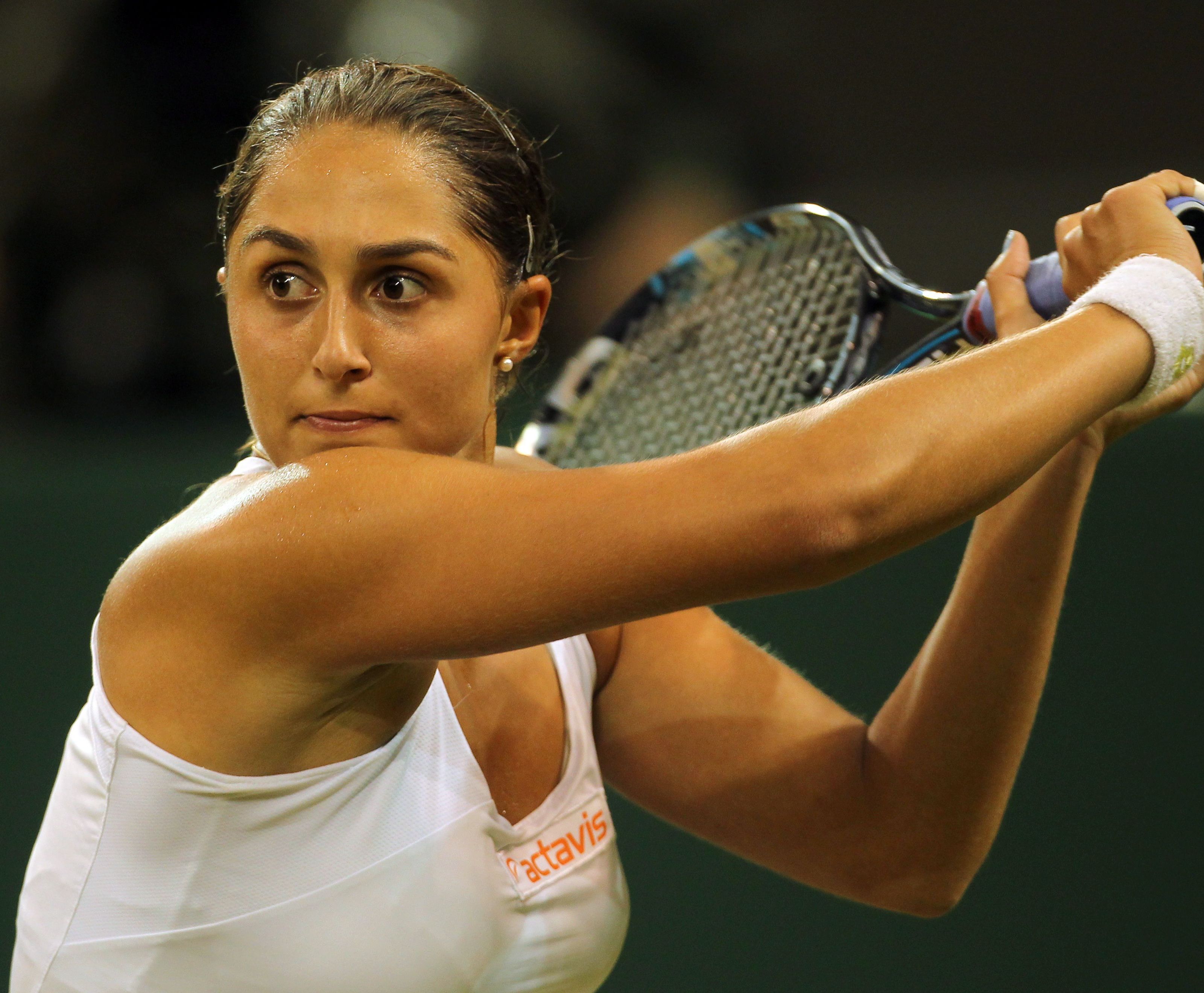 Tamira "Mimi" Paszek hat dritten Titel auf Tennis-WTA-Tour gewonnen. Tamira "Mimi" Paszek hat dritten Titel auf Tennis-WTA-Tour gewonnen.