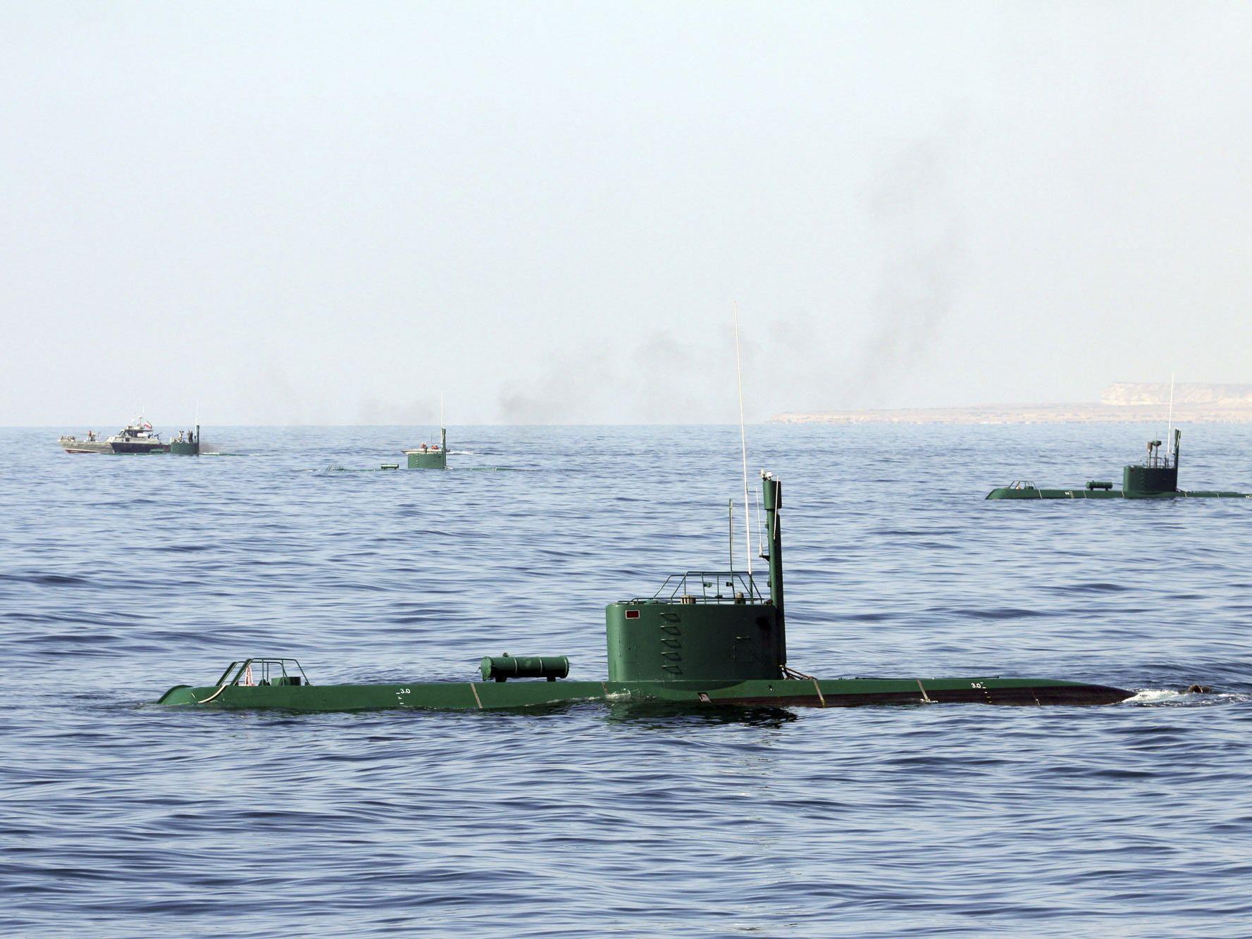 Der Iran ist die erste Macht am Golf mit einer eigenen Uboot-Flotte.