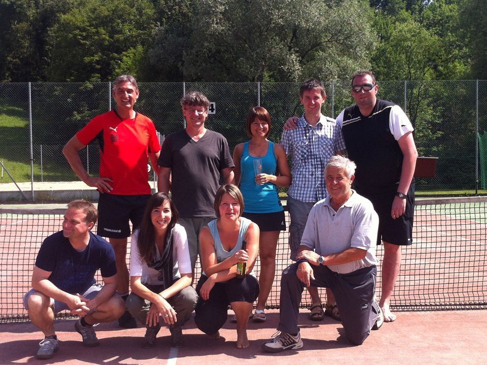 Die Meistermannschaft des UTC Egg Die Meistermannschaft des UTC Egg