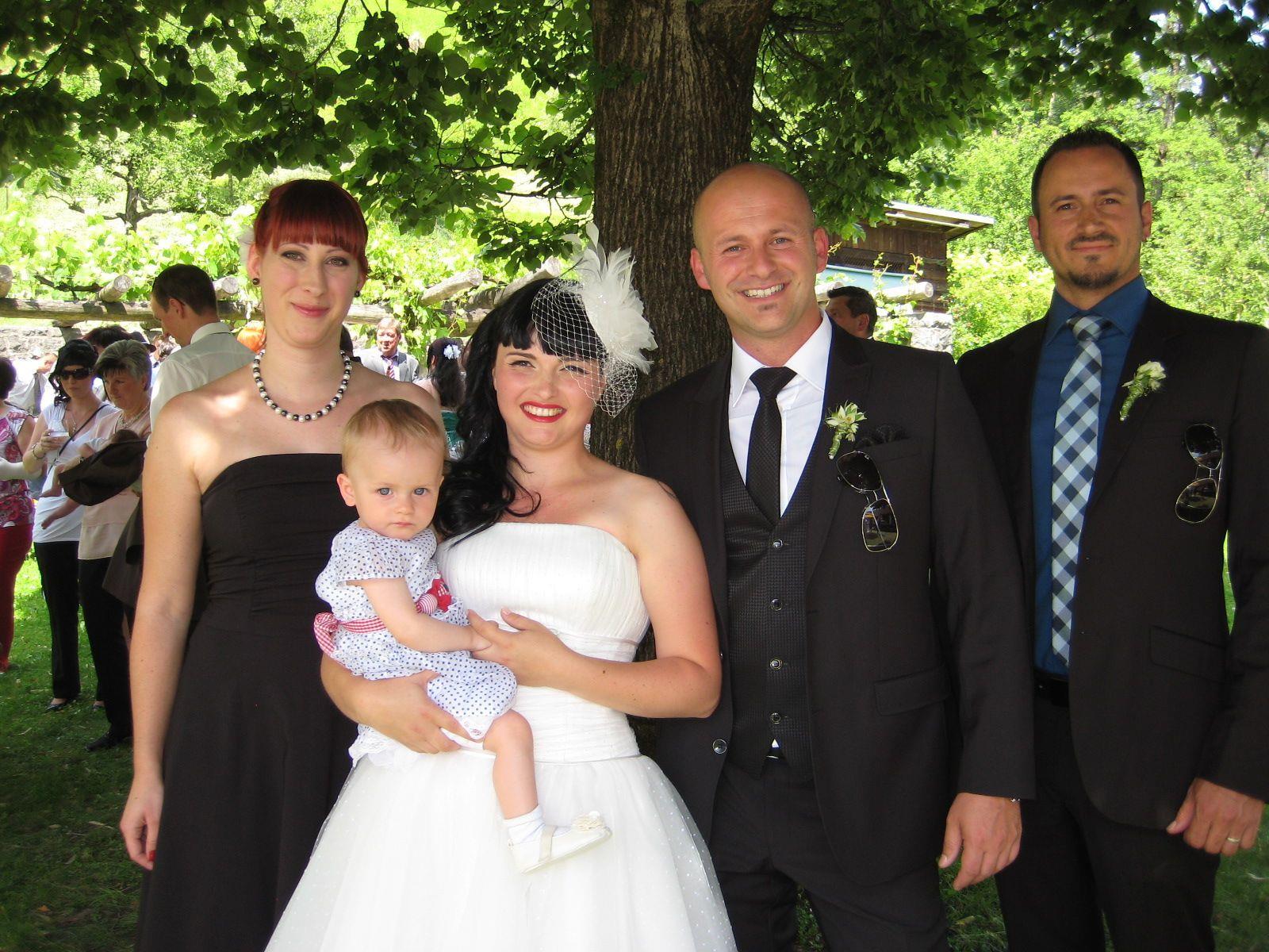 Yvonne Kilga und Christian Coik haben geheiratet.