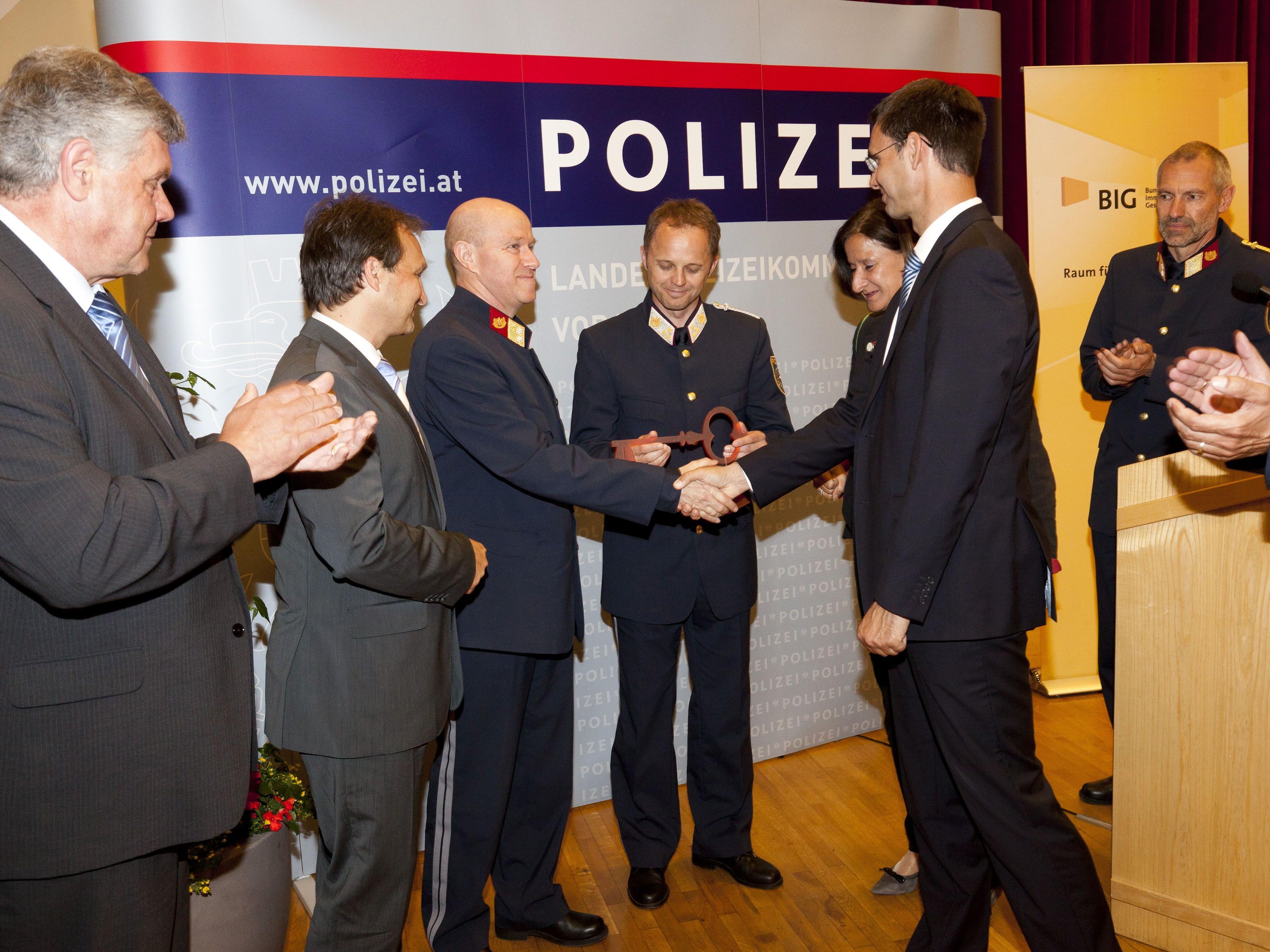 Generalsanierter Polizeistützpunkt in Bludenz feierlich eröffnet.