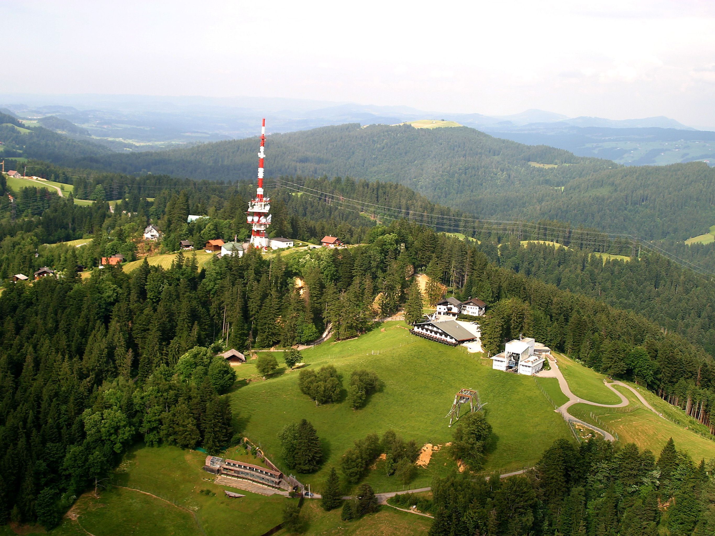 Am Pfänder mit bester Aussicht. Am Pfänder mit bester Aussicht.