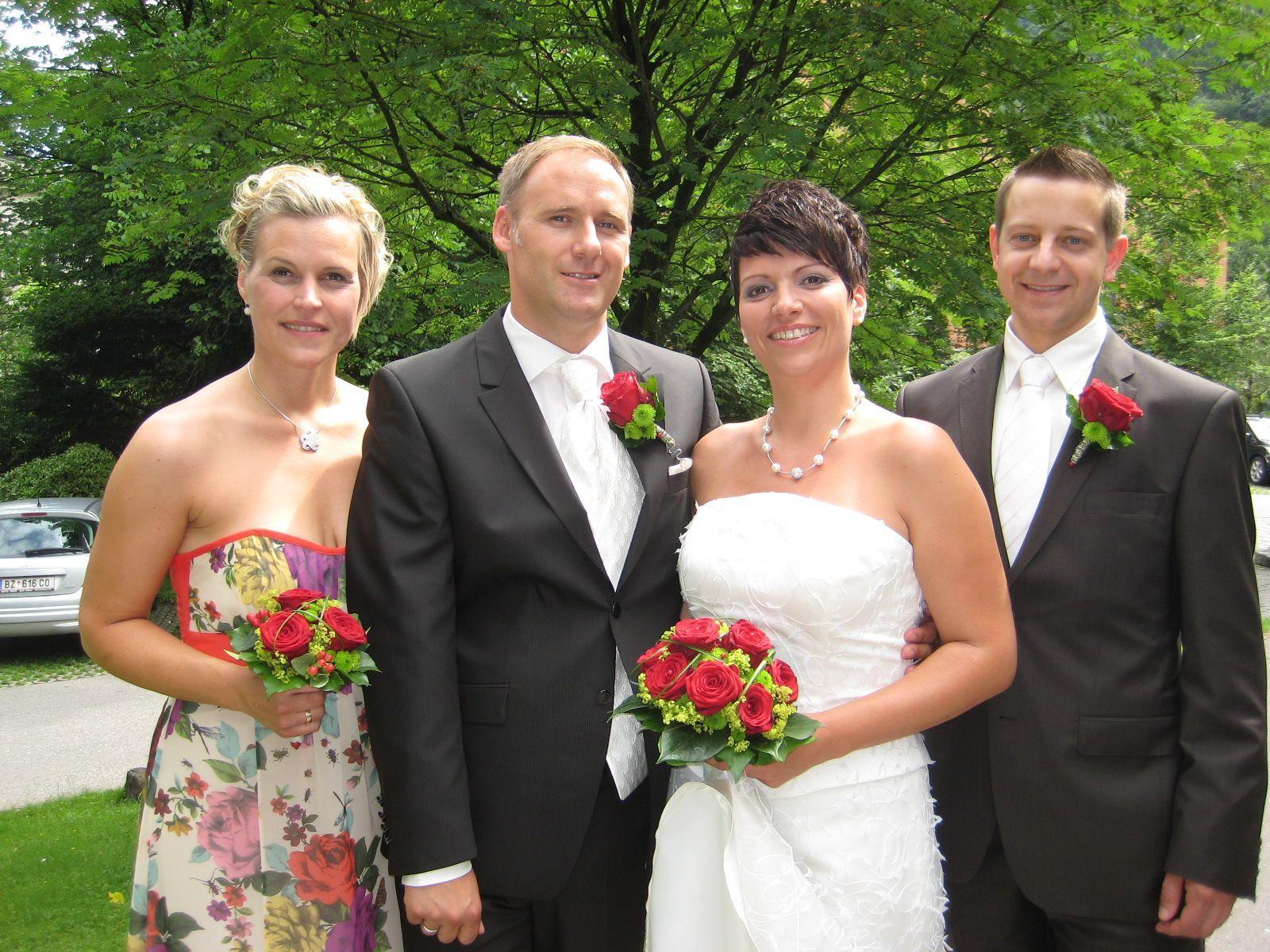 Andrea Mähr und Patrick Stadlbauer haben geheiratet.