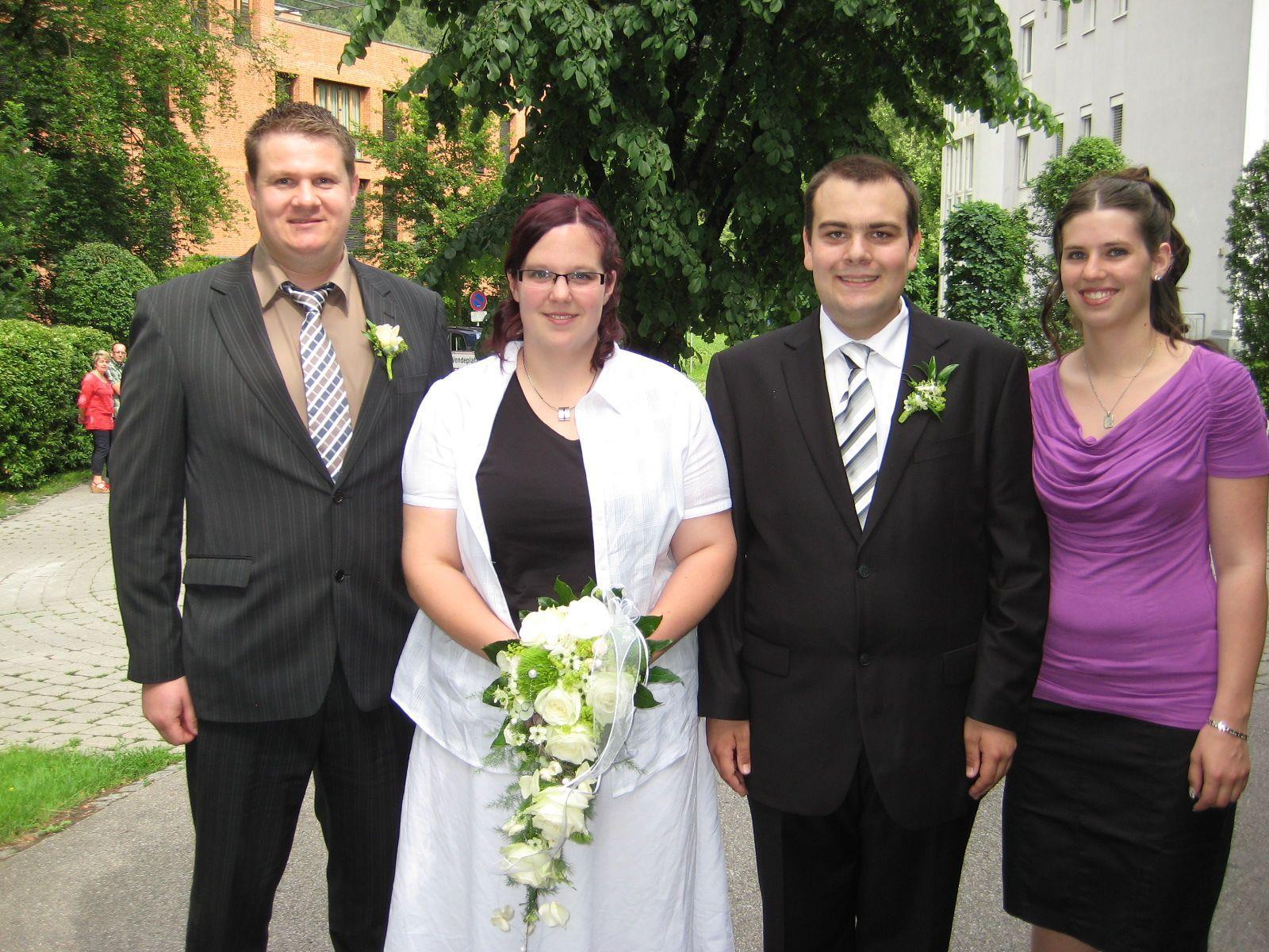 Sabine Lakner und Mathias Vonderleu haben geheiratet.