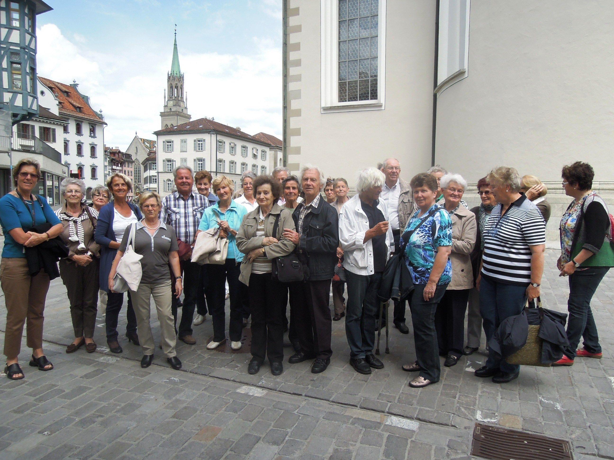 Ausflug der Senioren nach St.Gallen.