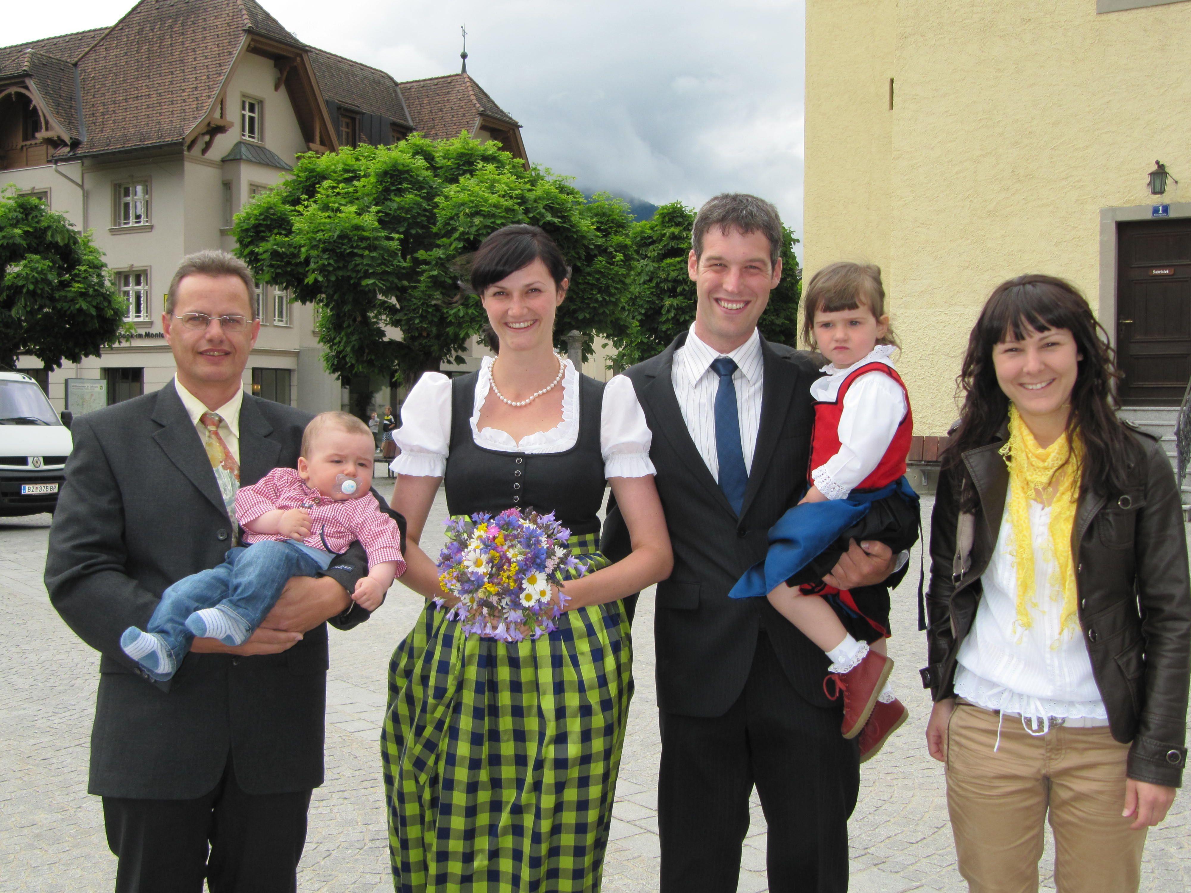 Am 8. Juni  feierten Martina Ganahl und Lukas Stocker ihre standesamtliche Hochzeit.