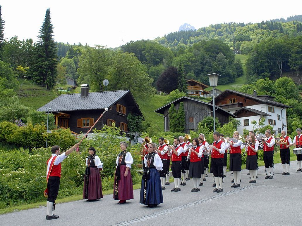Tag der Blasmusik 2012 in Tschagguns. Tag der Blasmusik 2012 in Tschagguns.