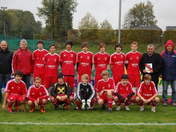 Zwei Meistertitel des FC Nüziders: U15 und U12 sind Meister