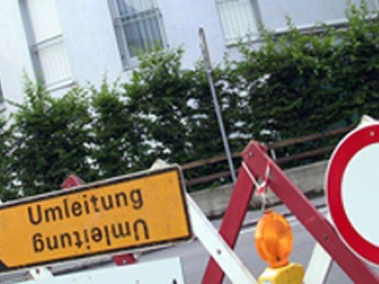 Lustenau: Großräumige Umleitung des Schwerverkehrs.
