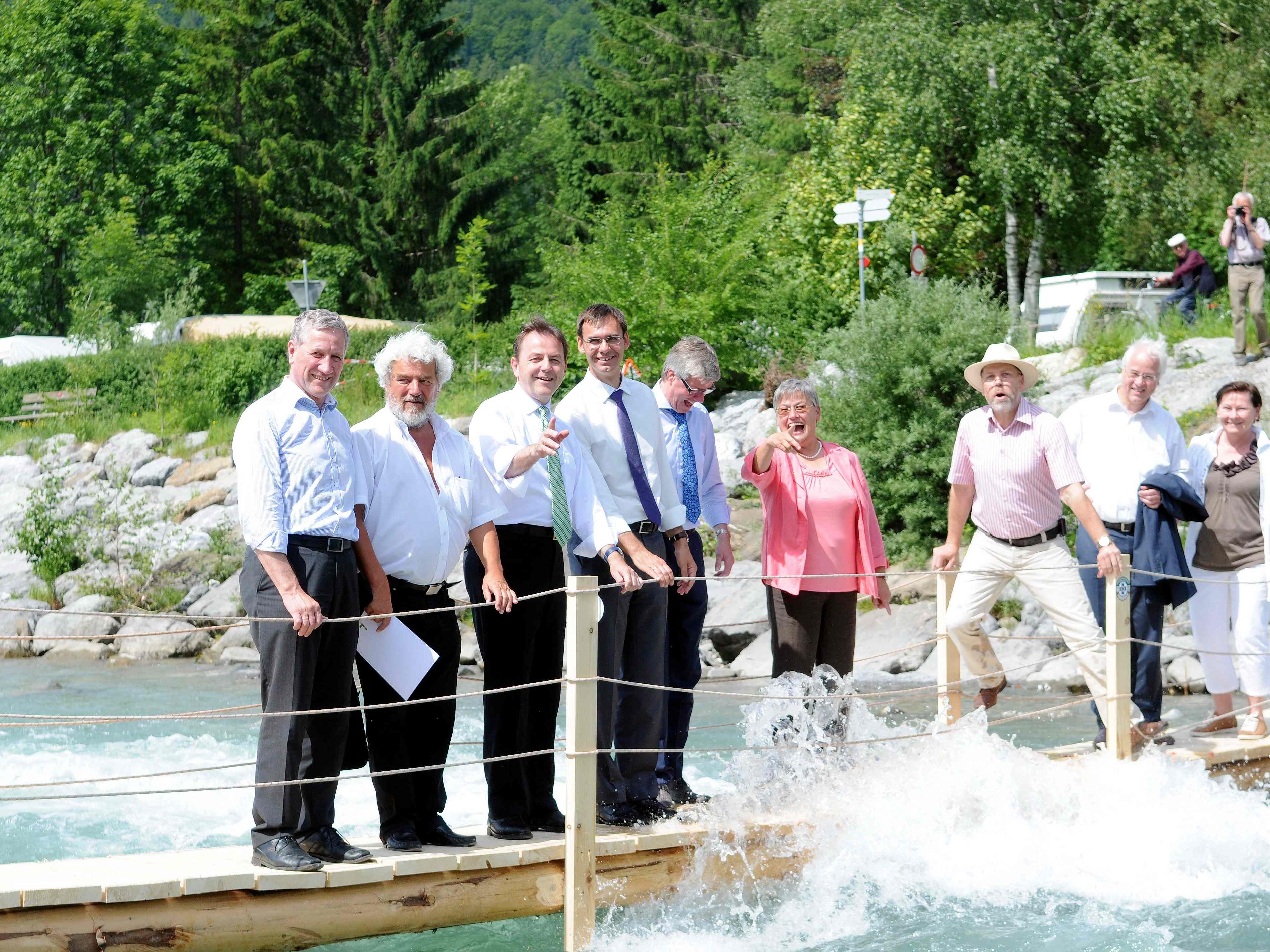 Achfest anlässlich Fertigstellung der Hochwasserschutzprojekte für Bezau, Mellau und Reuthe