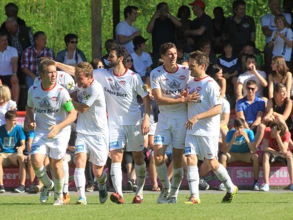 FC Egg gewinnt vor 900 Zuschauern das Wälderderby gegen Andelsbuch überraschend 2:0.