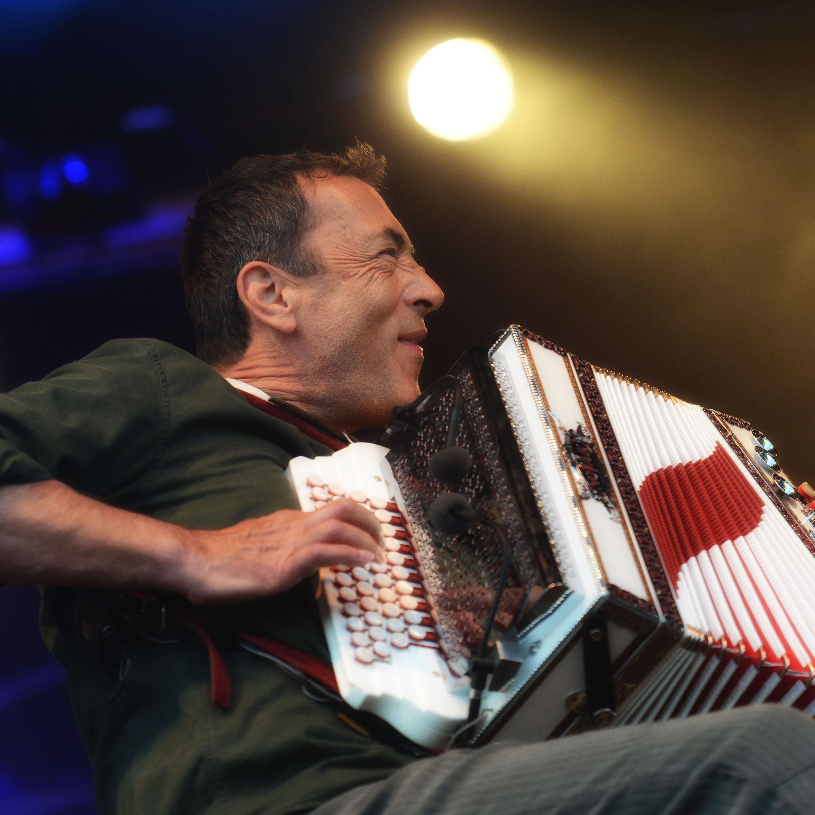 Unnachahmlich ist die Stimme von Hubert von Goisern. Unnachahmlich ist die Stimme von Hubert von Goisern.