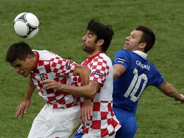 Hart umkämpftes Match zwischen Italien und Kroatien
