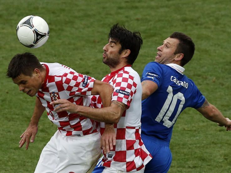 Hart umkämpftes Match zwischen Italien und Kroatien Hart umkämpftes Match zwischen Italien und Kroatien