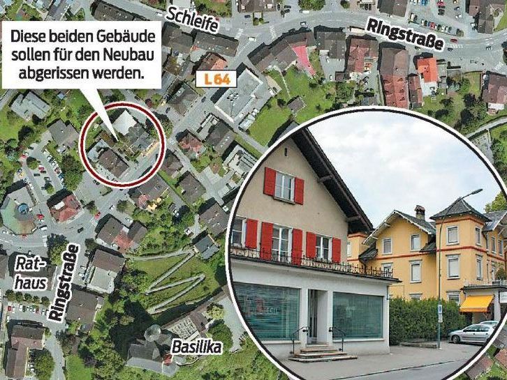 Neues Wohn- und Geschäftshaus geplant Neues Wohn- und Geschäftshaus geplant