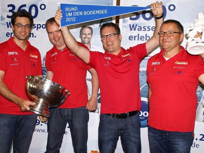 Katamaran "Sonnenkönig" hatte bei "Rund Um" 2012 das glücklichere Finish. Katamaran "Sonnenkönig" hatte bei "Rund Um" 2012 das glücklichere Finish.