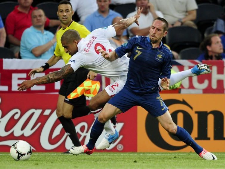 Franck Ribery blieb gegen England ohne Torerfolg Franck Ribery blieb gegen England ohne Torerfolg
