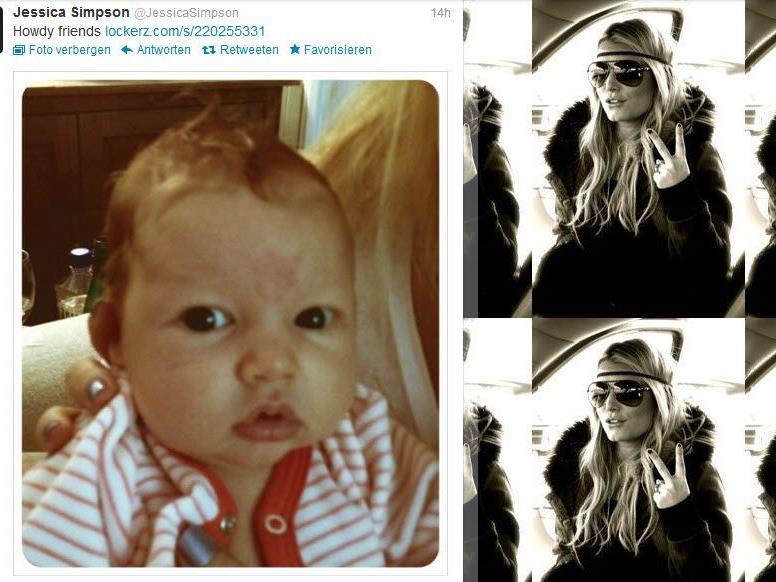 Die kleine Maxwell Drew ist zwei Monate alt. Die kleine Maxwell Drew ist zwei Monate alt.