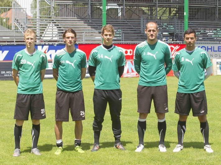 Fünf neue Spieler hat bislang die Lustenauer Austria für die kommende Saison verpflichtet.