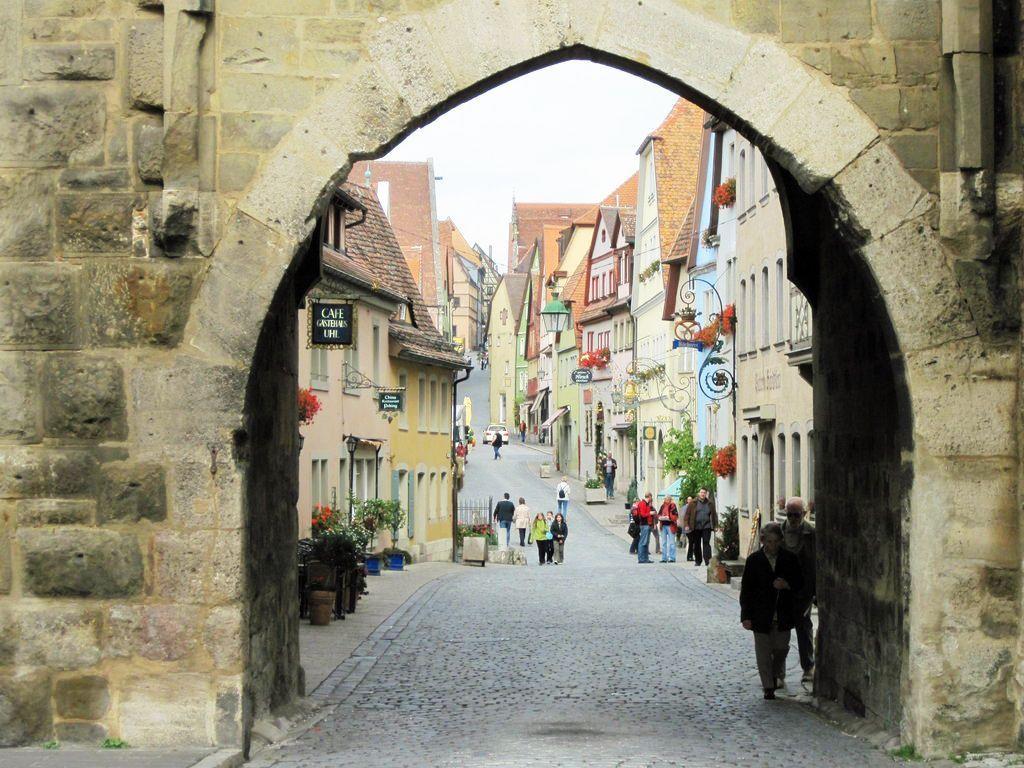 Rothenburg ob der Tauber in Bayern gilt als die mittelalterlichste Stadt Deutschlands.