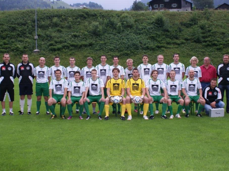 Die Mannschaft des SC St.Gallenkirch für die Saison 2012/13
