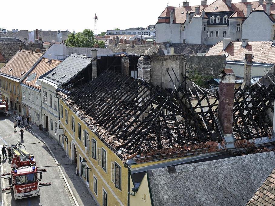 Großbrand in der Innenstadt von Baden: Brandursache ist geklärt