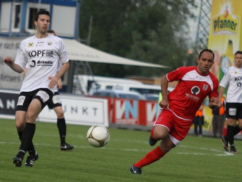 Altach Amateure Kapitän Mathias Didi Bachstein hofft auf einen gesicherten Mittelfeldplatz. Altach Amateure Kapitän Mathias Didi Bachstein hofft auf einen gesicherten Mittelfeldplatz.