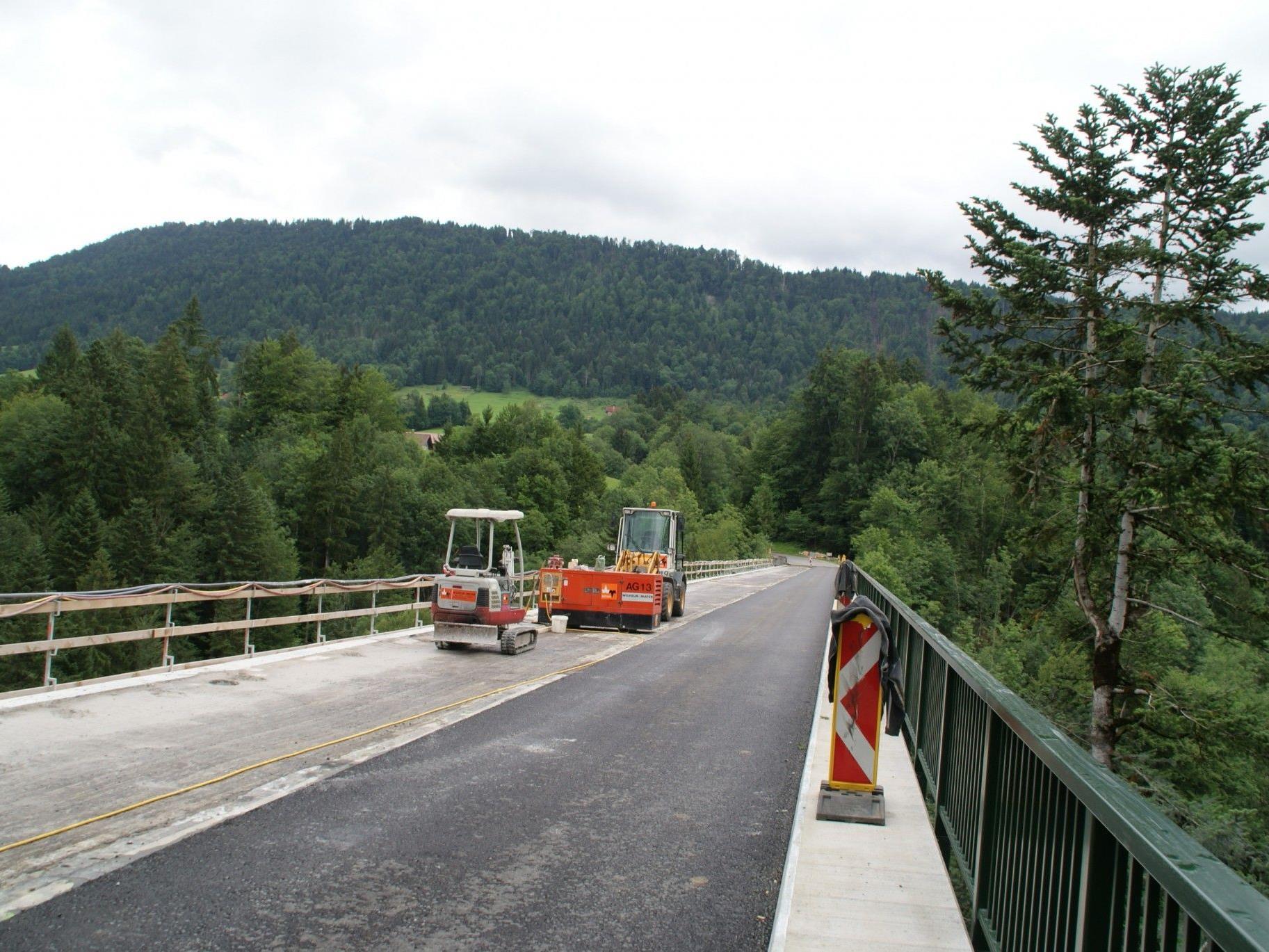 Die Bärentobelbrücke wird saniert