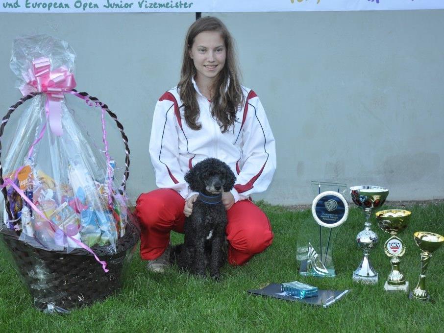 Mit 16 Jahren bereits zweifache Junioren Europameisterin Tonja Theuretzbacher.